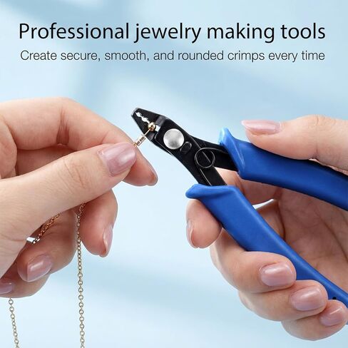 Bead Crimping Pliers Bead Crimper Tool Jewelry Pliers for Jewelry Making Beading DIY Craft in Kuwait