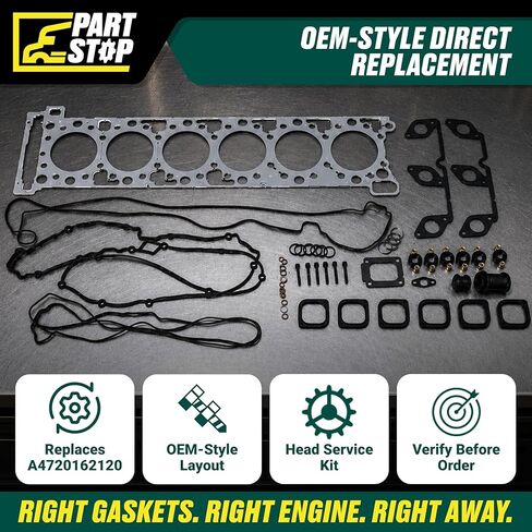 A4720162120 Cylinder Head Gasket Kit Fits Detroit Diesel DD15 DD16 Complete Upper Engine Gasket Set in Saudi Arabia
