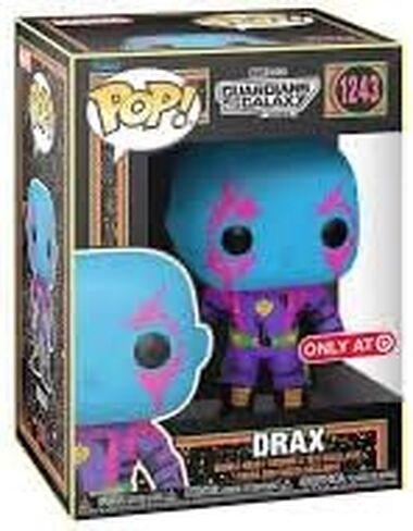 البوب! Guardians of The Galaxy vol:3 شخصية Drax الحصرية من الفينيل Blacklight in Kuwait