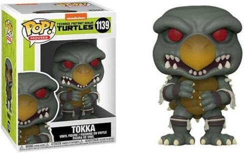 POP Teenage Mutant Ninja Turtles II: Secret of The Ooze - Tokka Funko Pop! Vinyl Figure (Bundled with Compatible Box Protector Case), Multicolored, 3.75 inches in Kuwait