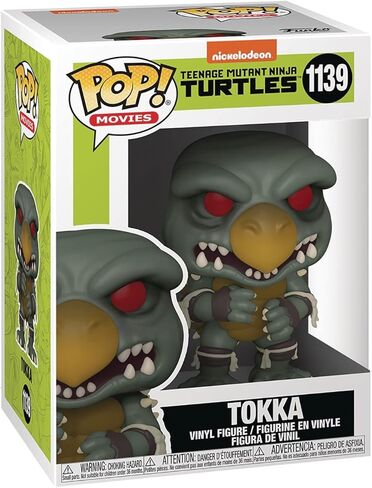POP Teenage Mutant Ninja Turtles II: Secret of The Ooze - Tokka Funko Pop! Vinyl Figure (Bundled with Compatible Box Protector Case), Multicolored, 3.75 inches in Kuwait