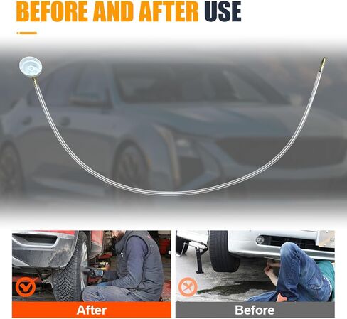 2PCS Car Aerosol Nozzle, 19.69" 360 Degrees Flexible Nozzle Extension Hose, Adjustable Spray Cans Fluid Car Nozzle Film 4.5mm Hose for Male Stem Sprays Cans, for Hard-to-Reach Areas (White) in Saudi Arabia