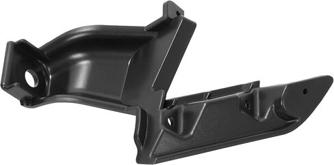 دعامة الشبكة اليمنى من ALMULOO متوافقة مع 2009-2011 Honda Civic DX EX EX-L LX Si Coupe Grill تدعم الاستبدال الأسود لـ HO1207107 71124SVAA50 من البلاستيك الجانبي الأيمن للركاب (ABS) in Kuwait