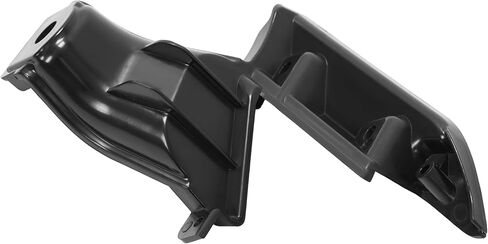 دعامة الشبكة اليمنى من ALMULOO متوافقة مع 2009-2011 Honda Civic DX EX EX-L LX Si Coupe Grill تدعم الاستبدال الأسود لـ HO1207107 71124SVAA50 من البلاستيك الجانبي الأيمن للركاب (ABS) in Kuwait