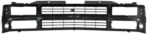 Front Black Grille & Clear Headlight Assembly with Bumper Lamps Compatible with 1994–1998 Chevrolet Silverado C/K 1500 2500 3500, Blazer, Tahoe SUV, Replace GM1200239, 15981092 in Saudi Arabia