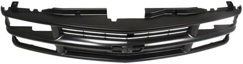 Front Black Grille & Clear Headlight Assembly with Bumper Lamps Compatible with 1994–1998 Chevrolet Silverado C/K 1500 2500 3500, Blazer, Tahoe SUV, Replace GM1200239, 15981092 in Saudi Arabia