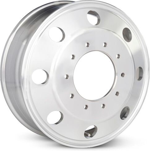 For 2005-2025 Ford F550SD 19.5 Inch Machined with Clear Coat Silver Rim - OE Direct Replacement - Road Ready Car Wheel in Kuwait