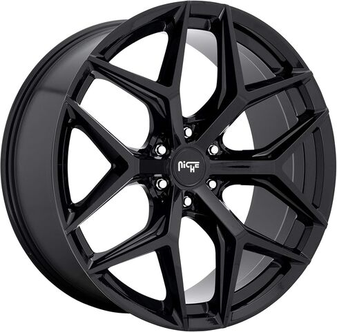 Niche M231 Vice SUV 22x9.5 6x135 +30mm حافة عجلة سوداء لامعة 22 بوصة in Kuwait