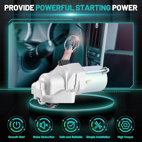 محرك بدء التشغيل 19252 مناسب لسيارة Honda Accord 2013-2017، Crosstour 2013-2015، لـ Acura RLX 2014-2017 3.5L مشغلات استبدال السيارات #19252N، 31200-5G0-A04، 31200-5G0-A02 in Kuwait
