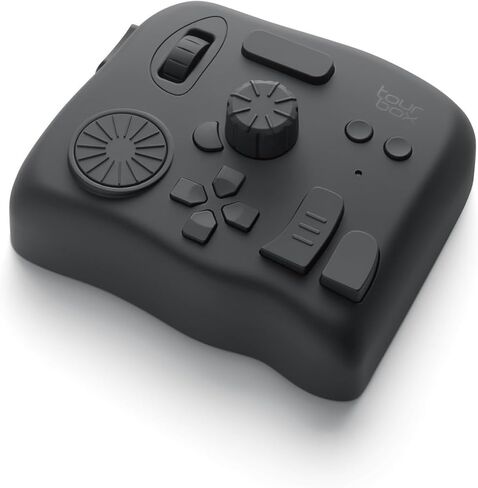TourBox Elite, Bluetooth Controller for Video Photo Editing Color Grading, Davinci Resolve Speed Editor, MacOS/Windows, Lightroom Photoshop Premiere Final Cut Pro Programmable Keyboard in Saudi Arabia