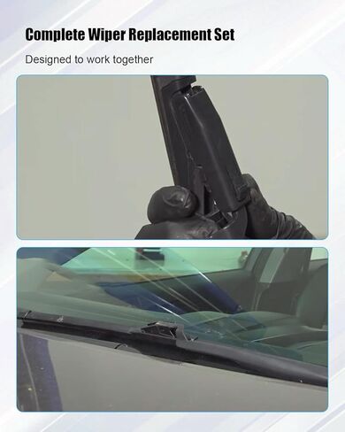 Front Windshield Wiper Arms Pair Set Kit Fit for Toyota Camry 2006-2011 Replace 85221-06100 in Kuwait