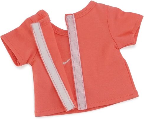 Emily Rose 18 Inch Doll Clothes Coral Polka Dot Pajamas PJs Gift Set, with Bunny Slippers! | Gift Boxed! | USA Brand | Compatible with American Girl Dolls - Doll NOT Included in Kuwait