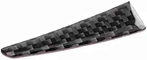 winterwell Car Interior Carbon Fiber Steering Wheel Bottom Cover Trim Compatible with Infiniti Q50 2014-2020 in Saudi Arabia