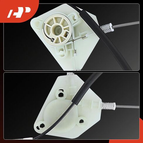 A-Premium Manual Window Regulator Front Driver Side Compatible with Jeep Patriot 2008-2017 Sport Utility, Replace# 68025467AA in Kuwait
