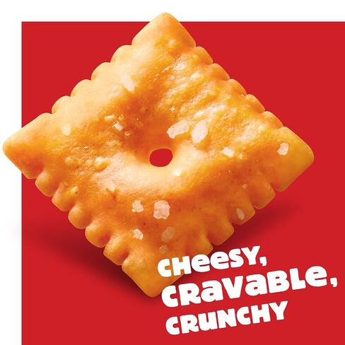 Cheez-It Cheese Crackers, Baked Snack Crackers, Lunch Snacks, Original (40 Packs) in Kuwait