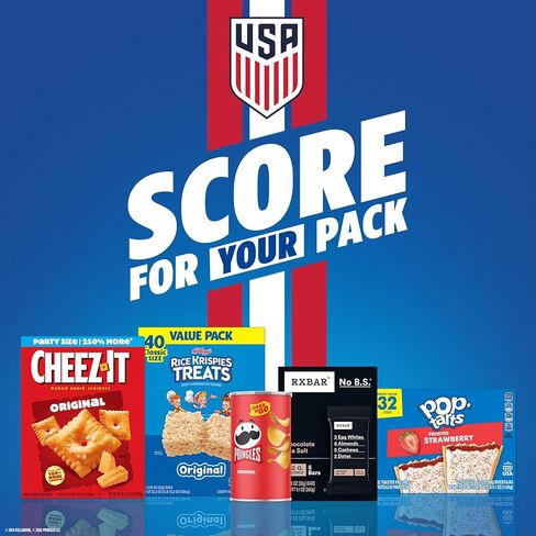 Cheez-It Cheese Crackers, Baked Snack Crackers, Lunch Snacks, Variety Pack (42 Packs) in Kuwait