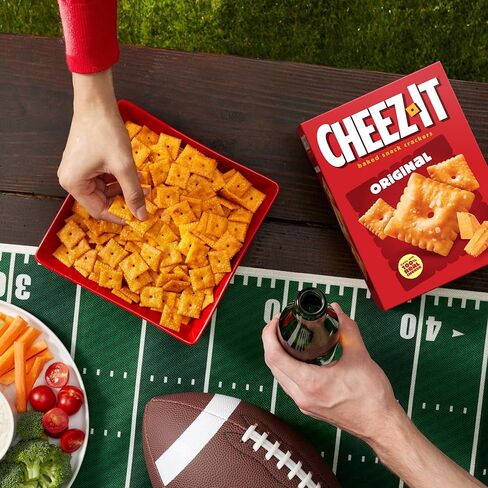 Cheez-It Cheese Crackers, Baked Snack Crackers, Lunch Snacks, Variety Pack (42 Packs) in Kuwait