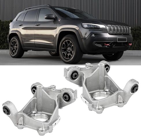 Rear Suspension Knuckle Spindle Left Right Compatible with Jeep Cherokee 2014-2018 2.4L L4/3.2L V6 Latitude/Limited/Sport/Overland,Suspension steering knuckle Replace 5090072AE 5090073AE in Saudi Arabia