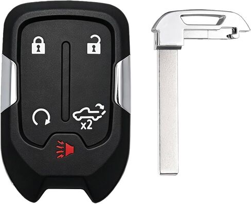 1PCS Keyless Entry Remote Key Fob Replacement Fits for 2019-2023 Chevrolet Silverado1500 2500 3500;2019-2023 GMC Sierra 1500 2500 3500, 433 MHz, HYQ1ES, 13522904 13522854 in Saudi Arabia
