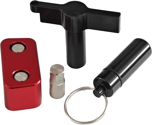Universal OBD2 Port Lock Security Anti-Theft Tool Set Fit for Cars Suvs Trucks - Aluminum Alloy Anti Theft Protector with Key in Saudi Arabia