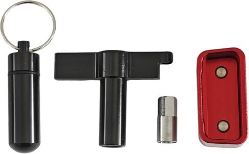 Universal OBD2 Port Lock Security Anti-Theft Tool Set Fit for Cars Suvs Trucks - Aluminum Alloy Anti Theft Protector with Key in Saudi Arabia
