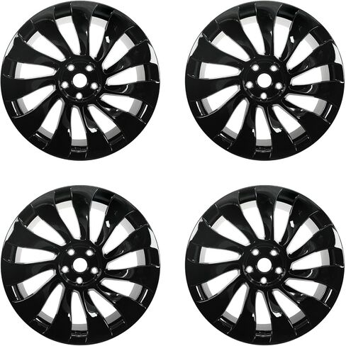 For Tesla Model 3 OEM Design Wheel 20" 20X9 2021-2023 GLOSS BLACK Set of 4 Replacement Rim in Saudi Arabia