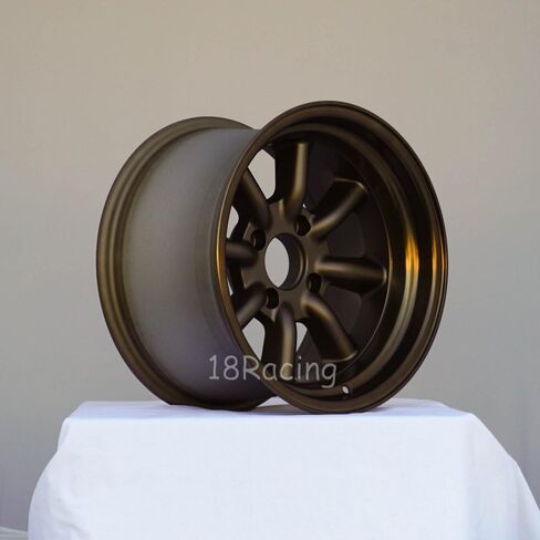 4 PCS ROTA RKR WHEELS 15X9 PCD:4X114.3 OFFSET: -15 HB:73 SPEED BRONZE in Saudi Arabia
