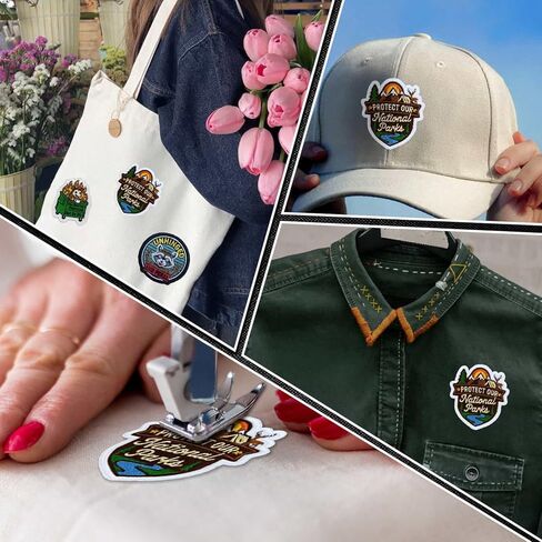 Protect Our National Parks Embroidered Patch Nature Lover Patch 3 Inch Funny Travel Nature Embroidered Patches Sew On Iron On for Hat, DIY Uniform Clothes Gift for Men Women Kid Size 3 Inches in Saudi Arabia