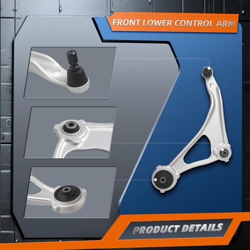 10Pcs Front Lower Control Arm Kit w/Ball Joint Fit For 2015-2018 Ni-ssan Altima, 16-23 Maxima, Outer Inner Tie Rod End, Sway Bar Link, Boots (OE# K622838 K622839 K750783 EV801066 ES801196) in Kuwait
