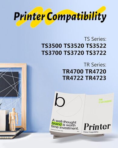 PG-275XL بديلة لخرطوشة الحبر السوداء Canon 275، حبر عالي الإنتاجية لطابعات Canon PIXMA TR4720 TR4700 TS3722 TS3720 TS3700 TS3500 TS3522، عبوتان باللون الأسود in Kuwait