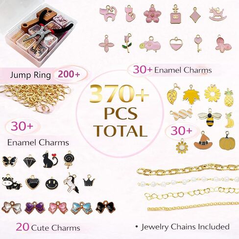 qinanlan Lip Gloss Keychain Making Kit with Display Cards, Make 30 DIY Keychains, Small Business Starter Kit for Bag Charms, Lip Gloss, Hand Cream & Accessories in Saudi Arabia