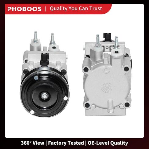 ضاغط تكييف الهواء PHOBOOS مع قابض متوافق مع Ford Explorer 2006-2010، Crown Victoria 2006-2011 وLincoln Town Car 2006-2011 وMercury Grand Marquis 2006-2011، Mountaineer، 4.6L، Ref. 68185 in Kuwait