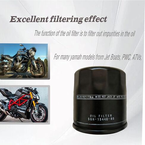 Oil Filter Replacement for Yamaha Motorcycle 5GH-13440-00-00 5GH-13440-10-00 5GH-13440-30-00 5GH-13440-70-00 5GH-13440-71-00 in Saudi Arabia