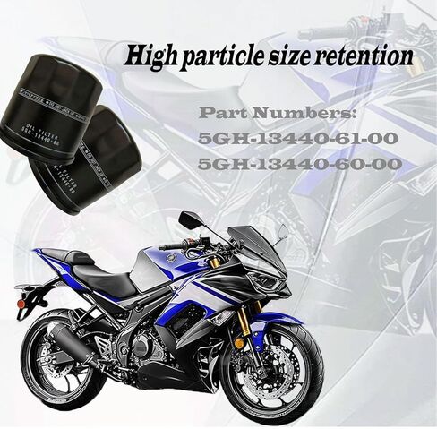 Oil Filter Replacement for Yamaha Motorcycle 5GH-13440-00-00 5GH-13440-10-00 5GH-13440-30-00 5GH-13440-70-00 5GH-13440-71-00 in Saudi Arabia