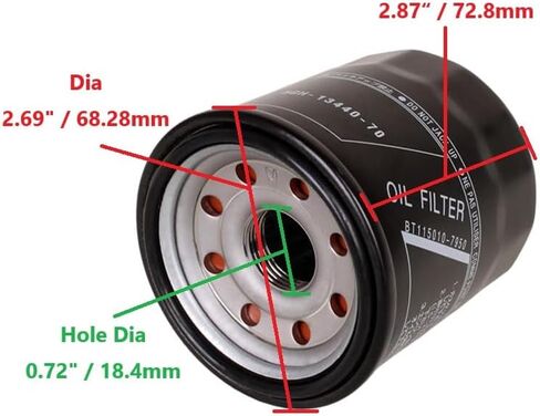 فلتر زيت لياماها خارجي F60 F50 F40 F30 F25 F20 F15 F15 F9.9 in Kuwait