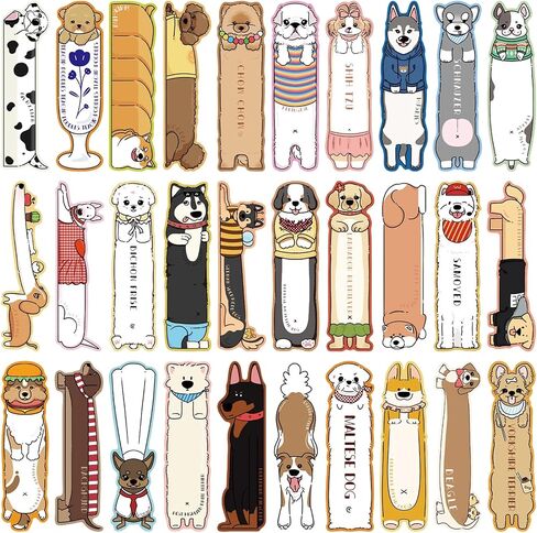 Cute Bookmarks Bulk Gifts - 90 Pcs Cats Paper Bookmark for Women Girls Students Book Lovers Animals Page Marks School Office Classroom Reading Accessories Bookish Gift for Birthday Graduation in Kuwait