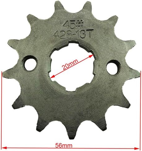 428 13 Tooth 20mm Front Engine Sprocket Gear for 110 125 140 150 160 cc Pit Dirt Bike ATV in Saudi Arabia