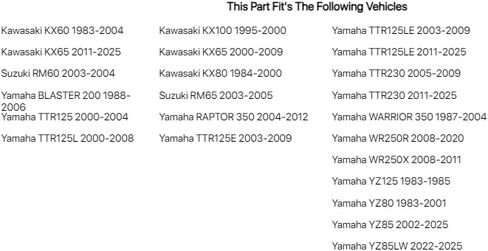 بكرة سلسلة محرك أساسية سوداء لـ Yamaha Blaster 200 1988-2006 in Kuwait