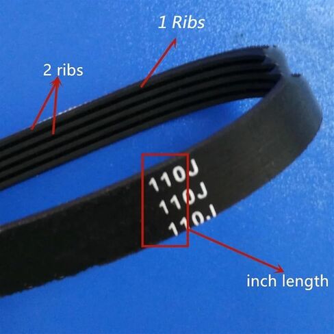 4PJ950 5PJ950 6PJ950 8PJ950 374J Length 950mm Multi Ribbed Drive Belt Rubber Belts(8ribs) in Saudi Arabia