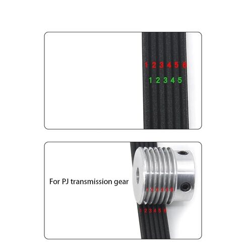 4PJ950 5PJ950 6PJ950 8PJ950 374J Length 950mm Multi Ribbed Drive Belt Rubber Belts(8ribs) in Saudi Arabia