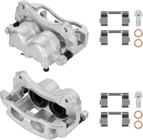 Front Brake Caliper w/Bracket for Ford 2003-2011 Ranger, 2002-2005 Explorer, 2001-2002 Explorer Sport & Sport Trac, 02-05 Mercury Mountaineer, 03-09 Mazda B2300 B3000 B4000, 18-B4758 18-B4759 in Kuwait