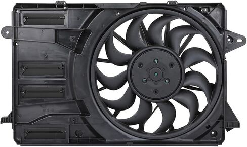 Engine Cooling Fan Assembly for Chevrolet Malibu 1.5L 2.0L 2016-2020 for Chevrolet Malibu 1.8L 2016-2019 Replace# 624090 84297662 in Kuwait
