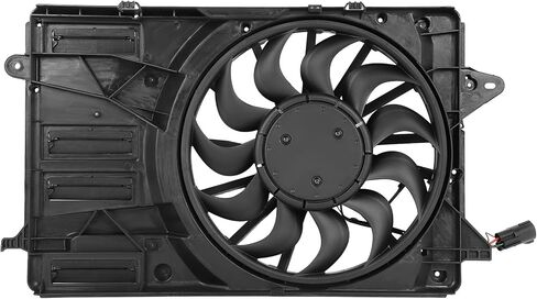 Engine Cooling Fan Assembly for Chevrolet Malibu 1.5L 2.0L 2016-2020 for Chevrolet Malibu 1.8L 2016-2019 Replace# 624090 84297662 in Kuwait