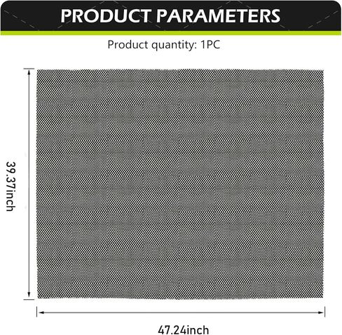 Car Roof Anti-slip Mat, Roof Rack Cargo Anti-scratch Protective Mat, Foldable and Cuttable Multi-functional Trunk Anti-skid Mat, Portable Accessories, for Most Cars Trucks (Black) in Saudi Arabia