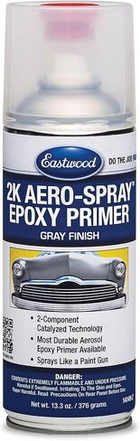 Eastwood 2K AeroSpray Epoxy Primer and Chassis Black مجموعة ترميم الهيكل المعدني العاري | لمعان in Kuwait