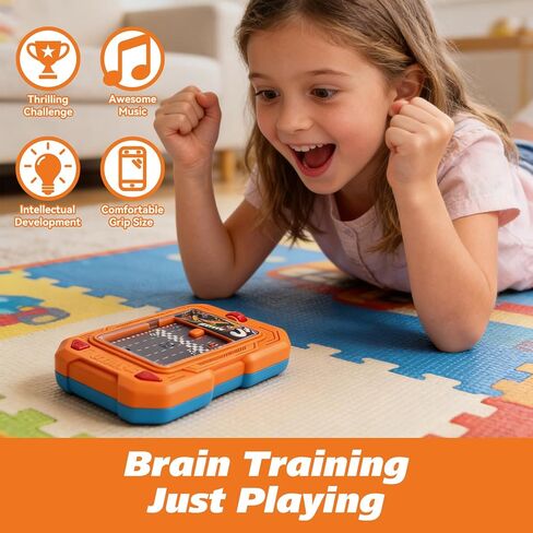 Racing Adventure Car Toy, Pocket-Sized Toddler Travel Toys, Mini Racing & Driving Games with Light and Sounds, Party Favors Birthday Gifts for 3 4 5 6 Year Old Boys Girls in Saudi Arabia