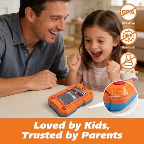 Racing Adventure Car Toy, Pocket-Sized Toddler Travel Toys, Mini Racing & Driving Games with Light and Sounds, Party Favors Birthday Gifts for 3 4 5 6 Year Old Boys Girls in Saudi Arabia