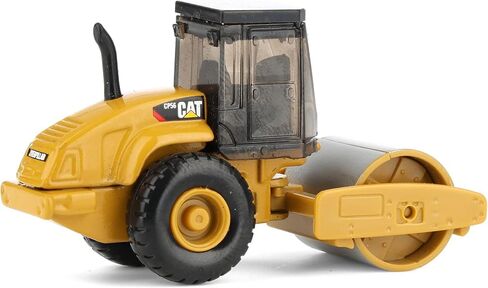 Diecast Masters Caterpillar Toy Replicas - 1:87 Scale Cat CS56 Roller with Interchangeable Front Attachment | Model 84662CS in Saudi Arabia