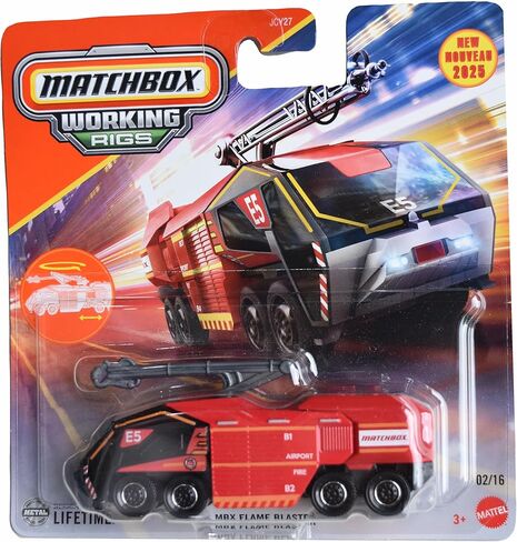 Matchbox MBX Flame Blaster, Working Rigs 2/16 [red/Black] in Saudi Arabia