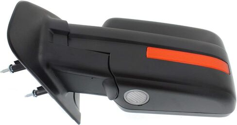 Garage-Pro Driver & Passenger Side Power Heated Mirrors for Ford F-150 2011-2014 Power Fold with Signal Light, Memory & Puddle Lamp, Without Blind Spot Monitor Paintable in Saudi Arabia